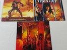 Vinyl LP Lot/3 All WASP Last Command Live in the Raw Inside Electric Circus