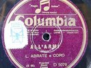 (R) FALCO Talking 78 rpm English Columbia 5076 Il discorso di Benito Mussolini