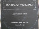 Morehouse College Glee Club   We Shall Overcome   US LP  Rare  HEAR