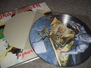 IRON MAIDEN -NO PRAYER FOR THE DYING- HARD TO FIND LTD PICTURE LP  WITH DIE CUT