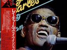 RAY CHARLES LIVE IN JAPAN 1976 LP w/ OBI