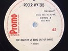 ROGER WATERS -PINK FLOYD-THE BRAVERY OF BEING OUT OF RANGE-RARE COSTA RICA PROMO