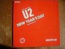 U2 RARE 12 FRENCH FRANCE RED PROMO SLEEVE 1983 NEW YEAR'S DAY U.S. remix