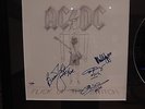 AC DC SIGNED FLICK OF THE SWITCH  LP ALBUM PSA/DNA