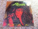 Poison Open Up & Say... Ahh Factory Sealed LP