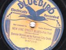 78-PRE-WAR JAZZ-BENNIE MOTEN-BAND BOX SHUFFLE/NEW VINE STREET BLUES on BLUEBIRD