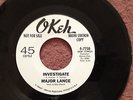 CLASSIC OKEH SOUND MAJOR LANCE - INVESTIGATE-RADIO STATION DEMO