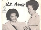 CONNIE FRANCIS--RAREST PICTURE SLEEVE + 45--(A NURSE IN THE U.S. ARMY)--PS--PIC