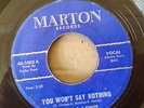 NORTHERN SOUL TAMALA LEWIS YOU WON'T SAY NOTHING CLINTON US VINYL SINGLE NM-