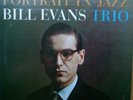 Bill Evans trio portret in jazz stereo riverside   mint  - original not a reisue
