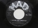 BILLY (THE KID) EMERSON I Never Get Enough Mad R&B Blues 45 HEAR