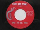 DINO & THE DELL-TONES Sticks And Stones Cobra Texas R&B Soul Mod 45 HEAR