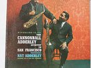 CANNONBALL ADDERLEY-QUINTET IN SAN FRANCISCO-JAZZ  on RIVERSIDE  STRONG VG+, MON