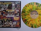 KISS-UNMASKED very  marmoled multicolored mexican record lp