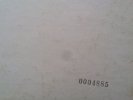 Beatles Numbered White Album Lp OG Poster + All 4 Inserts *Low Number #4885