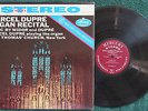 MARCEL DUPRE  50'S LP ORGAN RECITAL WIDOR MERCURY LIVING PRESENCE STEREO SR90169