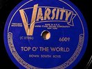 BLUES 78 - MISSISSIPPI SHEIKS VARSITY The New Sittin' On Top Of The World