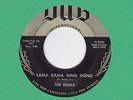 45 RPM Edsels DUB 2743 Lama Rama Ding Dong  1st PRESSING  DOO WOP