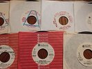 John Wesley Ryles Stack of Country 45 RPM records; Excellent; 21 titles