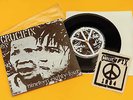 CRUCIFIX : 1984 3 track EP 1982 American Hardcore Punk Gatefold Sleeve and Patch
