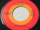The Beatles-If I Fell/And I Love Her-Vinyl 45-Orange/Red Label w/Capitol Dome