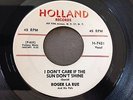 ROGER LA RUE I DON'T CARE IF THE SUN DON'T SHINE M- ORIGINAL ROCKABILLY 45