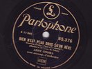 Parlophone 85376 Anny Ondra Un peu d'amour / Rien n'est plus doux qu'un rève Ex