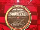 Bob Marley Survival LP RED vinyl original inserts TUFF GONG reggae colored wax