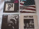 Fast Folk Musical Magazine Set of 5 LP Vinyl 4 S/S Still Sealed Complete 85-89