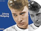 Vinyle Picture-Disc Bleu - Tu Parles Trop Johnny Hallyday