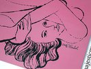 ANDY WARHOL RECLINING NUDE ART COVER PINK BLUE NOTE JAZZ RECORD PRISTINE N.MINT