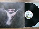 EMERSON, LAKE & PALMER s/t LP EX/EX- Orig UK 1970 ILPS9132 A2/B1 PinkRim BlueInr