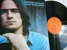 JAMES TAYLOR  -  SWEET BABY JAMES LP,  RARE ORANGE W/B LABEL,  EX.