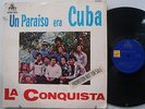 LA CONQUISTA  Un Paraiso era Cuba  SALSA GUAGUANCO LATIN LP MIAMI PROMO