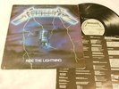 Speed Thrash Metal Vinyl LP -  Metallica - Ride The Lightning - 1984 Original -