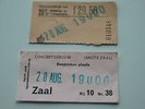 WINGS PAUL McCARTNEY  1972 EUROPE CONCERT TICKET 610348  AMSTERDAM  20 AUG 1972