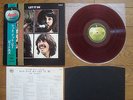 THE BEATLES Let It be JAPAN Original LP w/ 2 OBI RED WAX AP-80189 $4Shipping