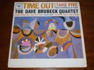 DAVE BRUBECK QUARTET TIME OUT LP CL1397 1959 COLUMBIA US PRESS