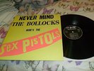 SEX PISTOLS - NEVER MIND THE BOLLOCKS LP ORIG FRENCH BARCLAY 12 TRACK PUNK