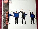 THE BEATLES, HELP, ORIG. 1982 JAPAN RED WAX MONO NEAR MINT WITH OBI & INSERT