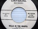 LONNIE & THE CRISIS bells in the chapel ORIGINAL RARE mint minus Doo-Wop 45 e138