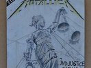 Metallica -And Justice For All Vinyl Record 2 LP 1988 used Made in australia