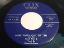FORD NIX & MOONSHINERS. RARE DETROIT ROCKABILLY 45 ON CLIX 813 BLUEGRASS.