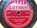 DIXIE HUMMING BIRDS Move On Up A Little Higher/We Shall Walk.. GOTHAM GOSPEL 78?