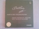 PHILIPS 835245/48 AY OISTRAKH, OBORIN BEETHOVEN COMPLETE VIOLIN SON 4LP BOX MINT