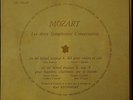 L. Bobesco G. Cappone K. Ristenpart MOZART Les deux Symphonies DF 730.037