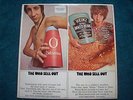 EX UK TRACK LP - THE WHO - THE WHO SELL OUT - STICKER/POSTER