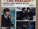 THE BEATLES A Hard Days Night 45 with West Coast Picture Sleeve Capitol 5222