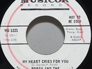 Porgy And The Monarchs 45 My Heart Cries For You Northern Soul Musicor Demo HEAR