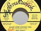 Otis Leavill 45 Can't Stop Loving You Northern Soul Brunswick 55337 Demo HEAR